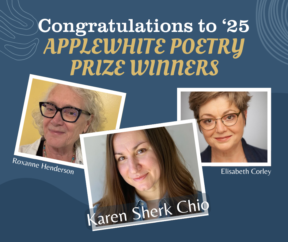 “My Stillborn Son, the Moon” Wins 2025 Applewhite Poetry Prize
