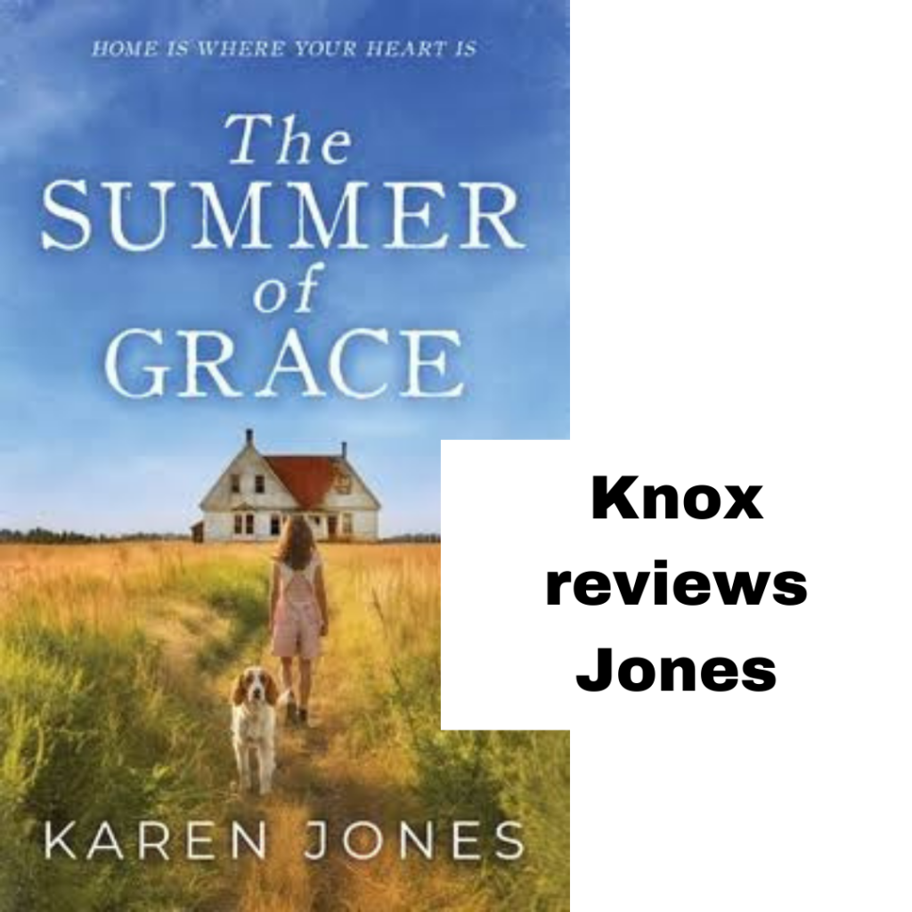 Book Cover for The Summer of Grace by Karen Jones