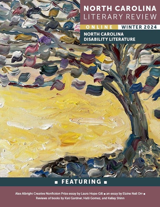 NCLR First 2024 Issue Introduces “NC Disability Literature” Feature